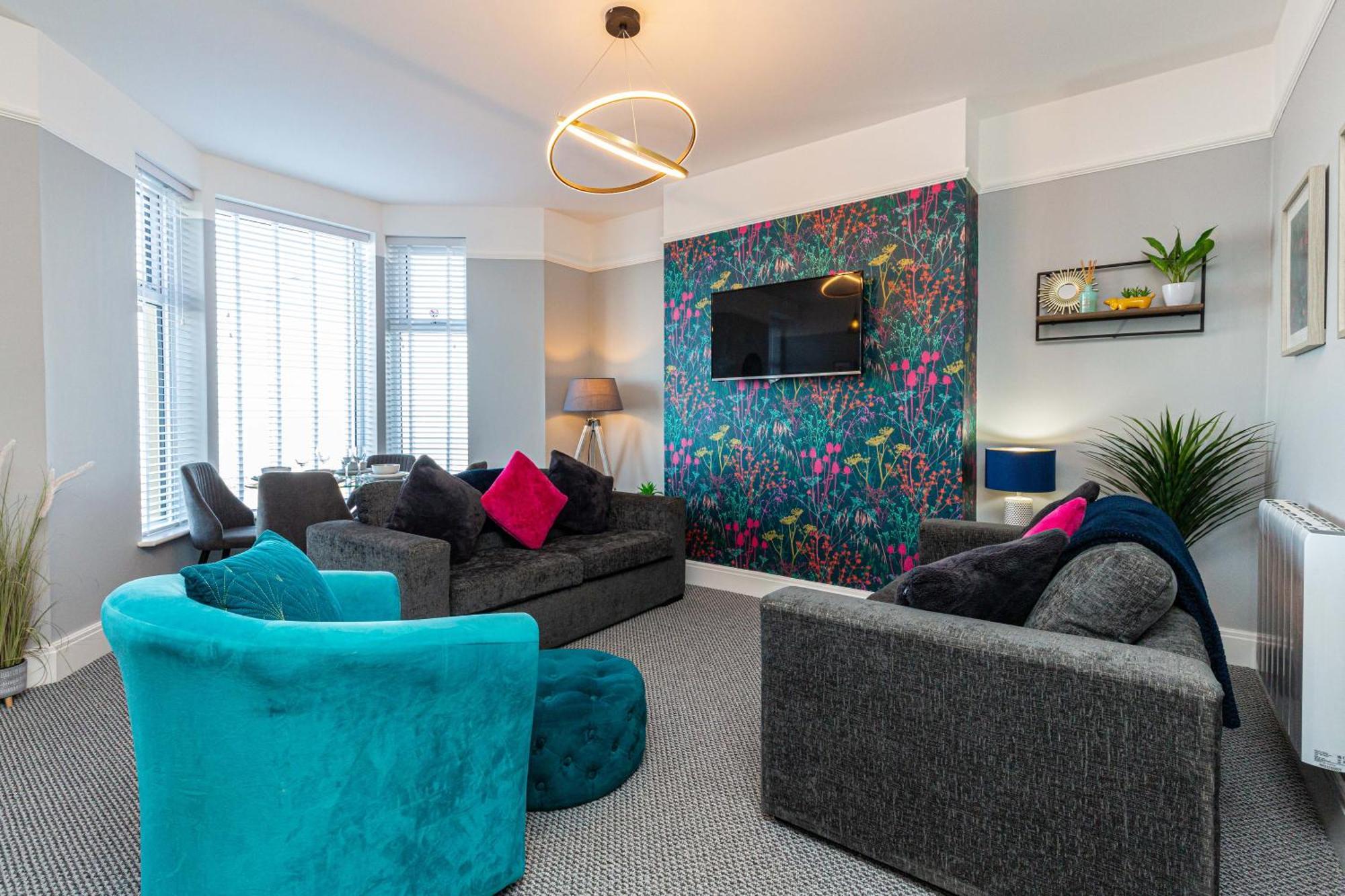 Stylish Seafront - Sleeps 6 - Gateway To The Lakes Morecambe